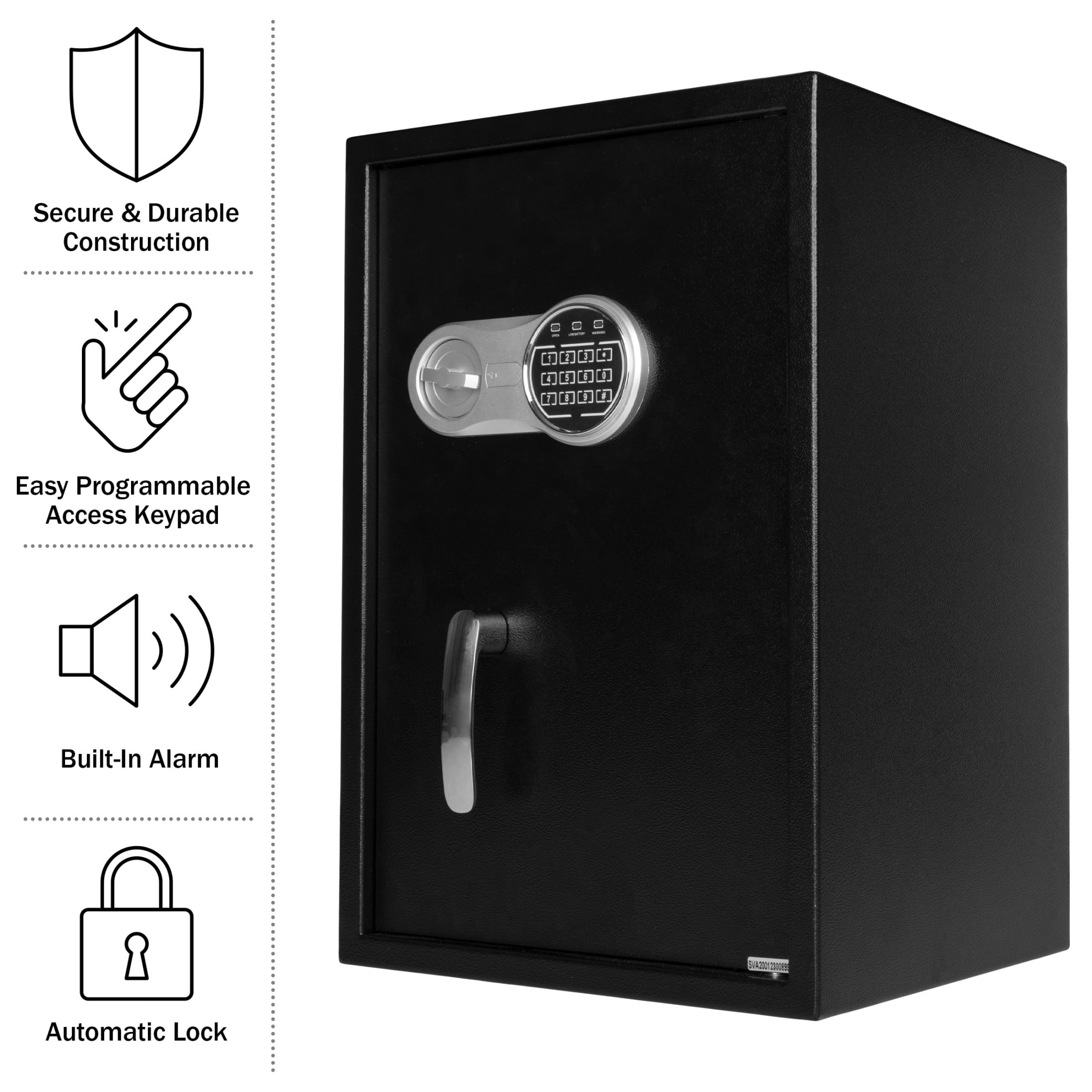Paragon Safes Digital Safe for Home or Office (Black)