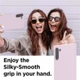 thumbnail image 6 of Galaxy Note 10 (2019) Case, Silky-Soft Touch Full Body Protection Shockproof Cover Case with Soft Microfiber Lining Cushion Shockproof Cover for Galaxy Note10 6.3" Purple, 6 of 13