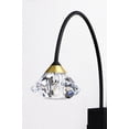 thumbnail image 4 of ET2 E24809-75BKMG 5 in. Hope One-Light Wall Sconce Light, Black & Metallic Gold, 4 of 8