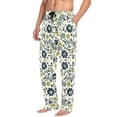 thumbnail image 2 of FORMRS Mens Pajama Pants with Pockets Sleepwear Lounge Bottoms Sizes S-2XL, Light Floral, 2 of 7