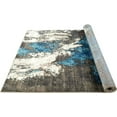 thumbnail image 6 of HR HANDCRAFT RUGS HR Marble Rugs Multi Color Abstract Livingroom & Dining Room Chick Area Rug Non-Shedding Turquoise - 8' x 10', 6 of 6