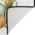 thumbnail image 5 of Dreamtimes Turkey Pumpkins Vintage Area Rug 72x48in Thanksgiving Day Non-Slip Floor Carpet Comfort Floor Mats Decor for Indoor Living Dining Room and Bedroom Area, 5 of 7