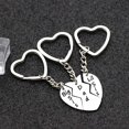 thumbnail image 3 of 3PC Daddy Sisters Key Chain Rings Set Heart Puzzle Key Chain Dad Big Little Sis Keyrings Christmas Birthday Gift, 3 of 6