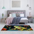 thumbnail image 5 of Frog Soft Polyester Indoor Rug Floor Mat - Plush Area Carpet for Living Room Bedroom - Stylish Home Decor Accent - 200x150cm, 5 of 6