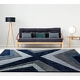 thumbnail image 2 of United Weavers Bristol Area Rug 2050 10064 Zine Navy Cross Angled 2' 7" x  7' 4" Rectangle, 2 of 3