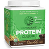 Sunwarrior Classic Protein Chocolate | Organic Vegan Protein Powder, 375g