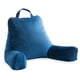 thumbnail image 1 of Almohada de lectura Linenspa con espuma viscoelástica triturada, color azul marino, 1 of 7
