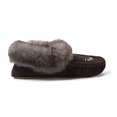 thumbnail image 4 of Chaussons Mocassins Doublés de Fausse Fourrure pour Femmes, 4 of 5