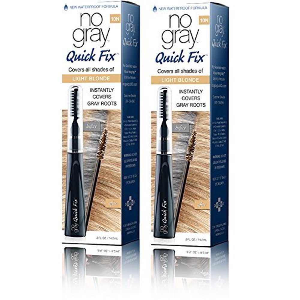 No Gray Quick Fix, Light Blonde, 0.5 fl oz Instantly Covers Gray Roots