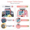 thumbnail image 4 of Organizador para asiento trasero de auto LUCMO con soporte para tablet y 6 bolsillos, 4 of 7