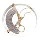 thumbnail image 1 of Regla para sombreros tipo ligero para calibre de tamaño de sombrero, brújula de anillo de acero inoxidable para M, 1 of 9