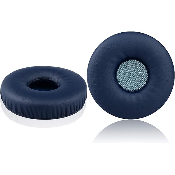 wonima02 WHXB700 Earpads, Replacement Memory Foam & Protein Leather Ear Cushion Pads Cover for Sony WH-XB700 Wireless Extra Bass Bluetooth On Ear Headphones ONLY (Blue)