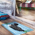 thumbnail image 2 of Northwoods Loon Jellybean Accent Washable Rug 20" x 30" JB-AT011, 2 of 2