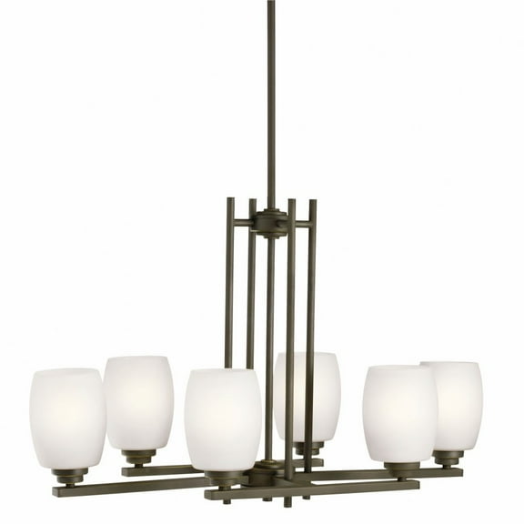 Kichler Lighting - Eileen - 60W 6 LED Linear Double Chandelier - with