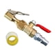 thumbnail image 1 of Inflador de neumáticos de conexión rápida con mecanismo de bloqueo, accesorio para desinflar neumáticos de coche eléctrico, 1 of 9