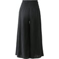 thumbnail image 3 of Amazhiyu Womens Wide Leg Palazzo Pants Flowy High Waist Casual Lounge Sweatpants for Summer, 3 of 6