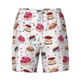 thumbnail image 5 of Rocae Birthday Cake for Men's Swim Trunks Quick Dry With Two Side Pockets and One Lined Patch PocketXX-Large, 5 of 9