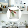 thumbnail image 6 of snow, berries, pine tree branch Throw Pillow Cushion Case, Double-Sided Print Home Decor Home Furnishing, 6 of 8