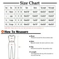 thumbnail image 3 of Womens Sets 2 Piece Outfits Summer Fashion Solid Color Short Sleeve Set Short Sleeve Crew Neck Top Pants Shirt Set, 3 of 7