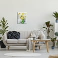 thumbnail image 3 of Stupell Industries Modern Daffodils Vase Botanical & Floral Painting Gallery Wrapped Canvas Print Wall Art, 16 x 20, 3 of 8