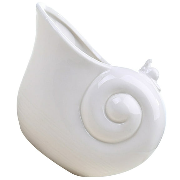 SHINYPASING Animal Shaped Succulent Pots Snail Planter Pot Ceramic 1Set