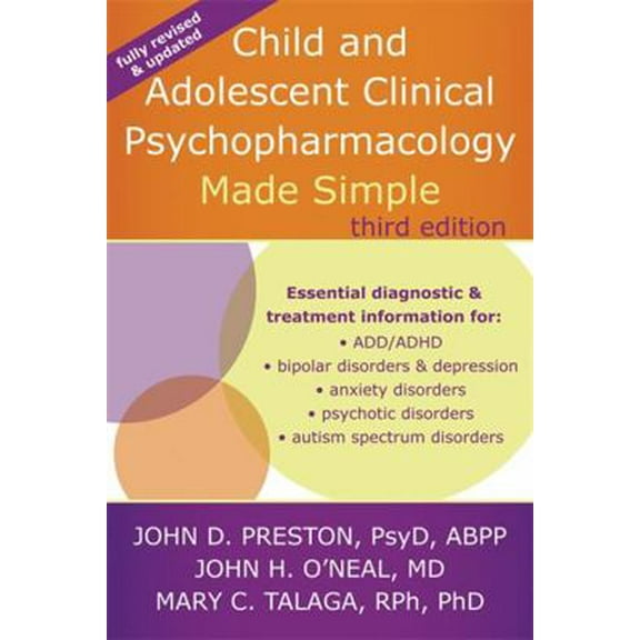 Pre-Owned Child and Adolescent Clinical Psychopharmacology Made Simple (Paperback) 1626251916 9781626251915