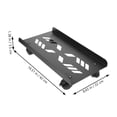 thumbnail image 2 of SEWACC Support Robuste et CPU avec Roulettes Support Mobile en Acier Inoxydable pour Espace de Travail à Domicile 1Pcs Rentrée Scolaire, 2 of 8