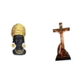 thumbnail image 1 of Figura De Resina De Mujer Africana Y Escultura Religiosa De Jesús, Madre María, Adorno Creativo De Mesa Para Decoración Del Hogar, Dormitorio, Centro De Mesa, 1 of 8