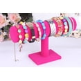 thumbnail image 3 of Velvet Jewelry Rack Bracelet Necklace Stand Organizer Holder Display, 3 of 7