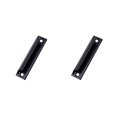 thumbnail image 2 of Injueey Manija de puerta de aleación de aplicación amplia para varias puertas correderas Aleación de aluminio práctica y práctica negra negro 2Conjunto, 2 of 6