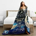 thumbnail image 5 of Daughter Gifts to My Daughter Blanket from Mom Ultra Soft Flannel Throw Blankets for Couch Bedroom Sofa Warm Birthday Gifts 50 x 60 in, 5 of 6