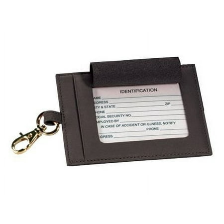Large Luggage Tag in Genuine Leather