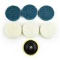 thumbnail image 1 of 7pcs Bathroom Cleaning Drill Accessory Kit Scouring Pad Sticky Disk, 1 of 12