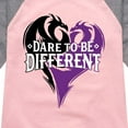thumbnail image 3 of Descendants - Dare To Be Different - Toddler And Youth Girls Raglan Graphic T-Shirt, 3 of 5