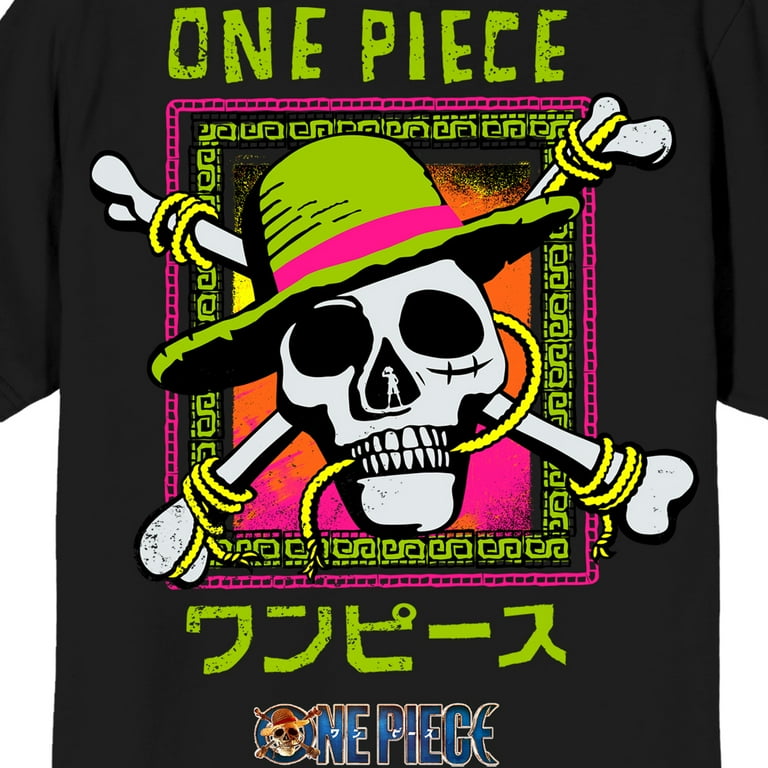 One Piece Live Action Straw Hat Pirates Logo Crew Neck Short
