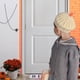 thumbnail image 2 of Fiudx Gorro de Calabaza para Bebé, Tejido a Crochet, Acrílico Suave, Ideal para Otoño E Invierno, Ideal para Toda La Familia, Accesorio para Fotos Navideñas, Apto para Bebés de 0 a 4 Años, Tamaño 19, 2 of 7