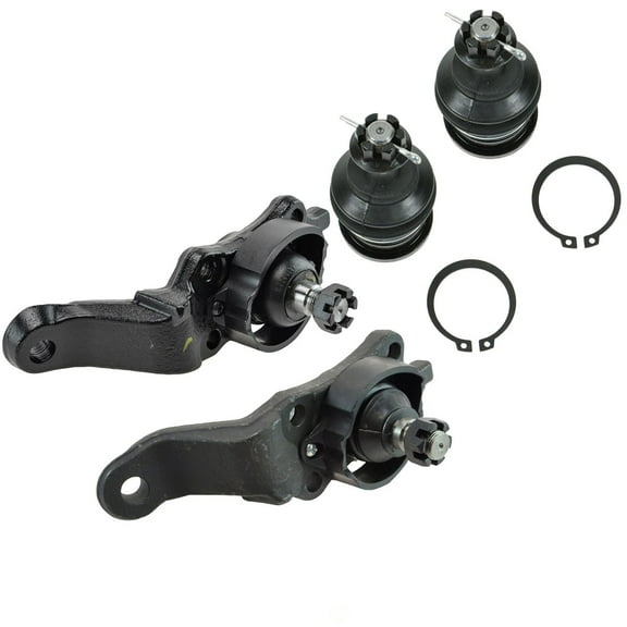 TRQ Front Upper Lower Ball Joint LH RH Set of 4 for Toyota Tundra Sequoia New PSA63310