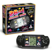 Angle View: Collections Etc 26-in-1 Portable Handheld Classic Retro Arcade Game