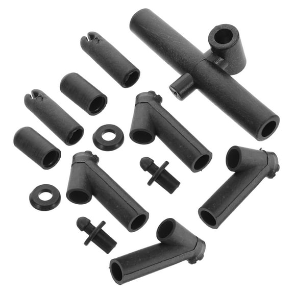 Hemoton 9PCS Plastic Kite Frame Replacement Parts Kites Rod Connectors for Crafting and Kite Repair for Outdoor Kites Flying Locations