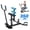 Black & Blue, variant on MERACH Deep Squat Machine with Handle, Adjustable Squat Assist Trainer for Home Gym, Hold up to 350lbs
