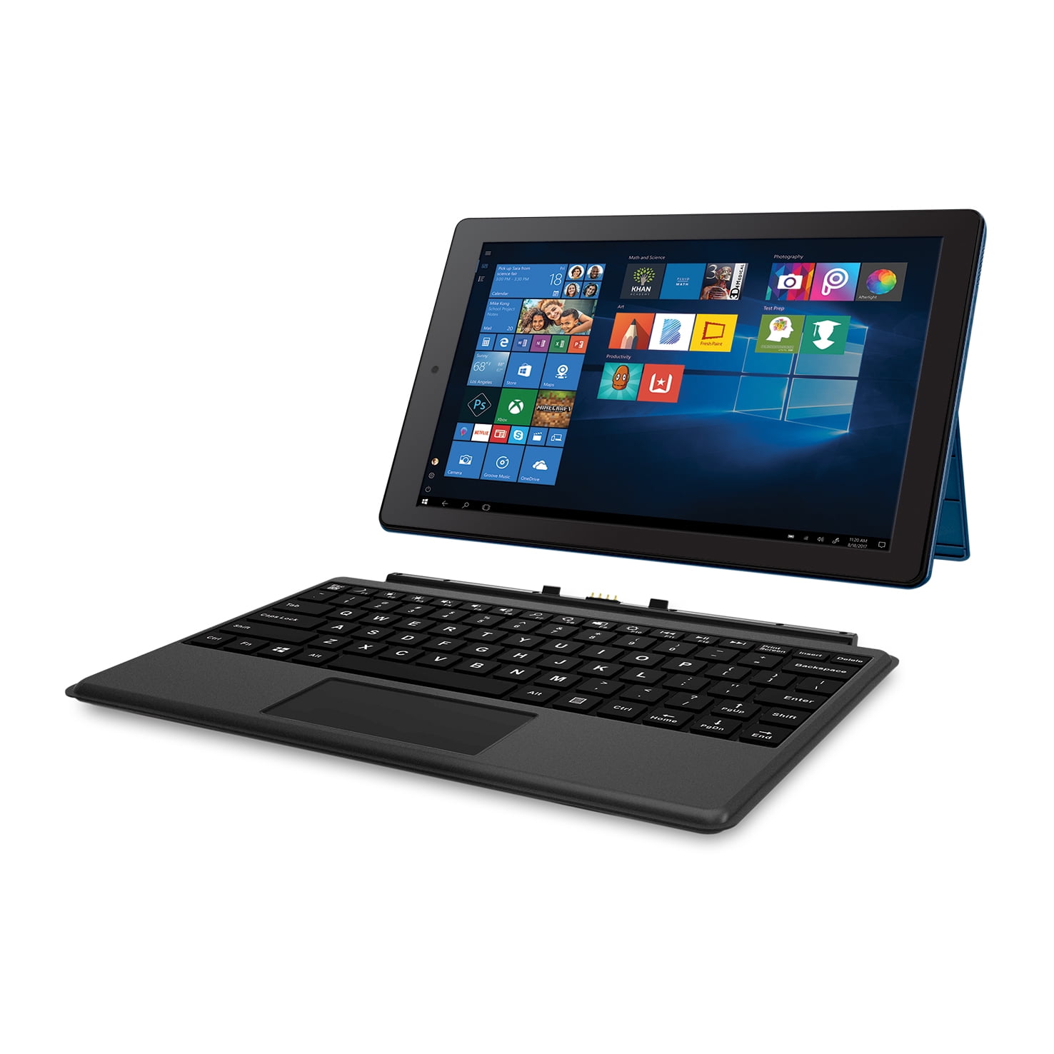RCA Cambio 10.1" (2-in-1) Windows Tablet & Keyboard, Blue