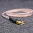 HiFi DIY OCC 7N Silver OFC Copper Conductor USB A To B Audio Digital