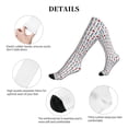 thumbnail image 5 of Lsque Lighthouse And Beacon Pattern Sport Compression Socks for Men & Women 15-20 mmHg Knee High Nurse Pregnant Running Medical and Travel Athletic, 5 of 6