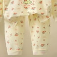 thumbnail image 5 of masbird Girls Boys Toddler Snug Fit Cotton 2 Piece Pajamas Set Long Sleeve Top Pants Pjs Baby Cute Graphic Loungewear Fall Winter Sleepwear 6-24 Months 3t 4t 5t 6t 7t 8t 9t(Light Purple,8-9 Y), 5 of 6