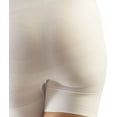thumbnail image 5 of Tummy Flatting & Butt enhancing High Waist Compression Mini Shorts. Microfiber Shape Wear. For Slimmer Look & After Cosmetic Surgery. Post-Op Garments. Fine Italian Made Quality & Style.(Small Nude), 5 of 8