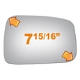 thumbnail image 4 of Burco Side View Mirror Replacement Glass - Clear Glass - 5161, 4 of 4