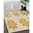 thumbnail image 3 of Ahgly Company Machine Washable Indoor Rectangle Transitional Golden Blonde Gold Area Rugs, 5' x 8', 3 of 7