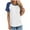 Dark Blue, variant on Womens Summer Tops Sevevn Women's Fashion Round Neck Short Sleeves Casual T-Shirt Top Womens Spring Tops