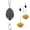 1 Pc, variant on Plant Pulley Heavy Duty Retractable Hanger 304 Stainless Steel Adjustable Hook for Hanging Baskets Bird Feeders Patio Garden（1 Pc）