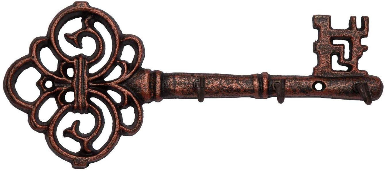 Pricuitie Decorative Wall Mounted Iron Key Holder 